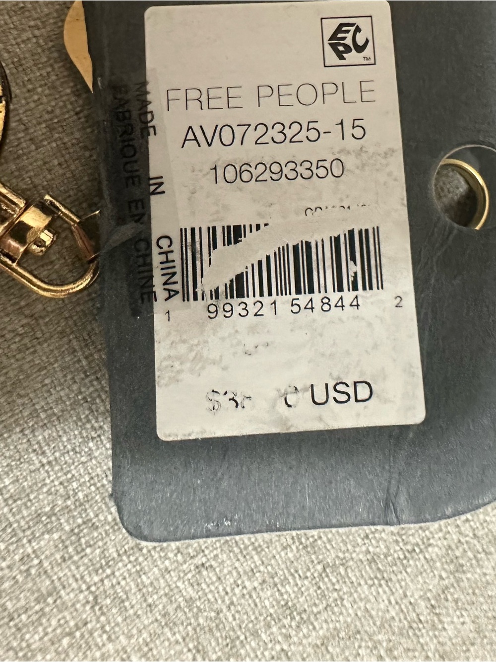 NWT Free People Chain Phone Wristlet - Picture 6 of 6